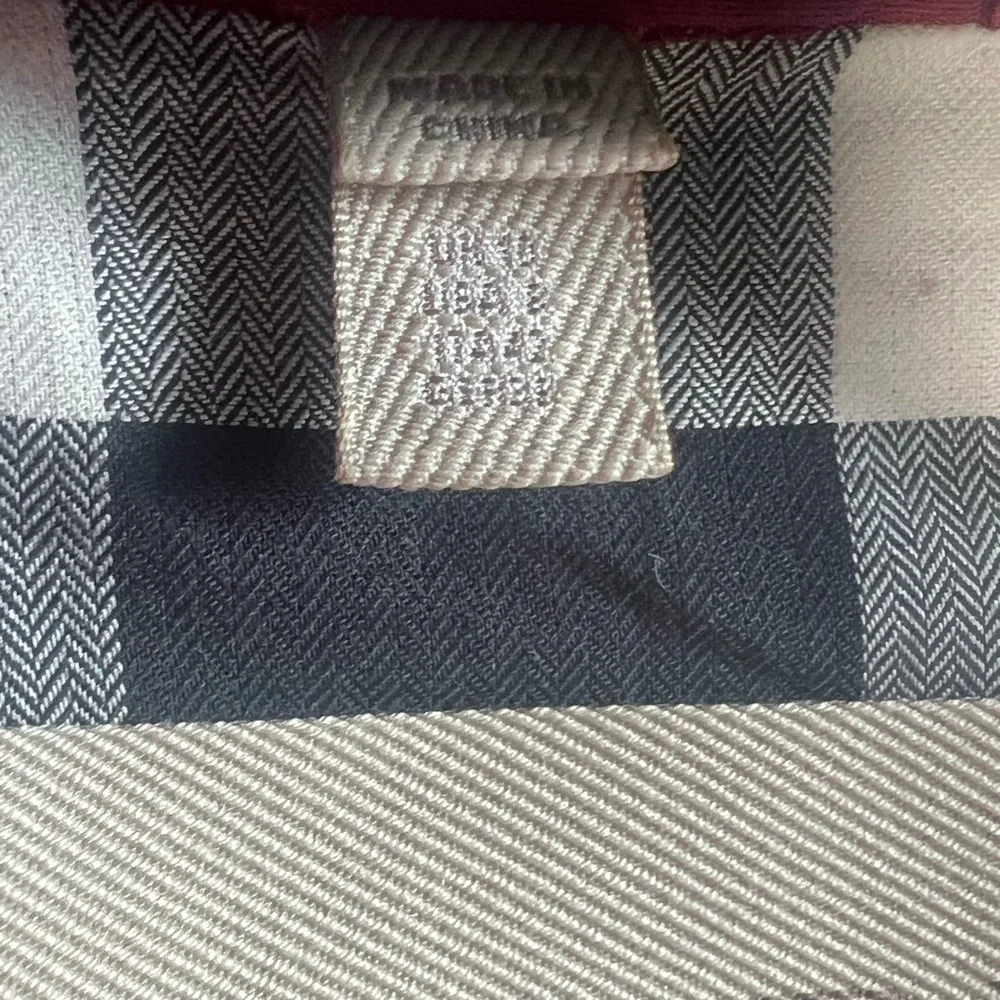 Burberry Brit red cotton blend double breasted trench coat alizarin crimson 8 - Picture 13 of 16